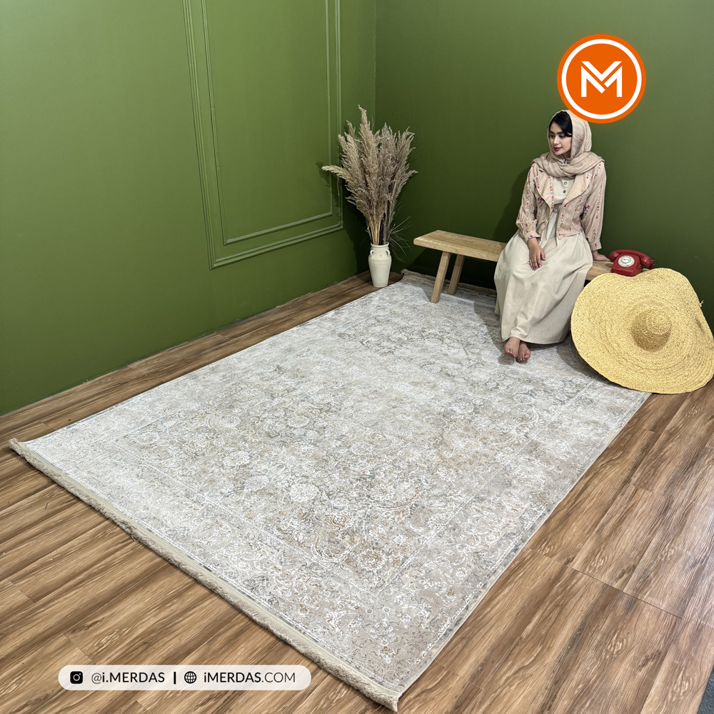 فرش کلاسیک کد GC508 زمینه تمام رنگ
